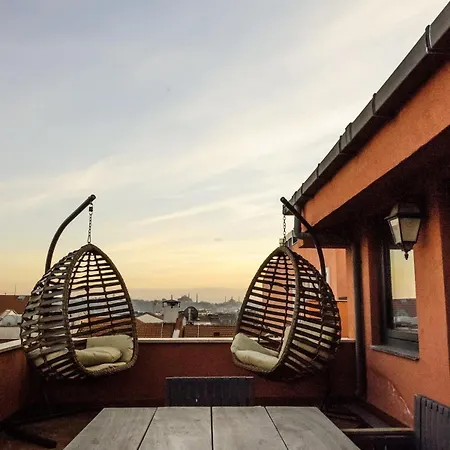 Апартаменты Duplex Terrace In The Historic Baltazzi In The Heart Of Beyoglu *